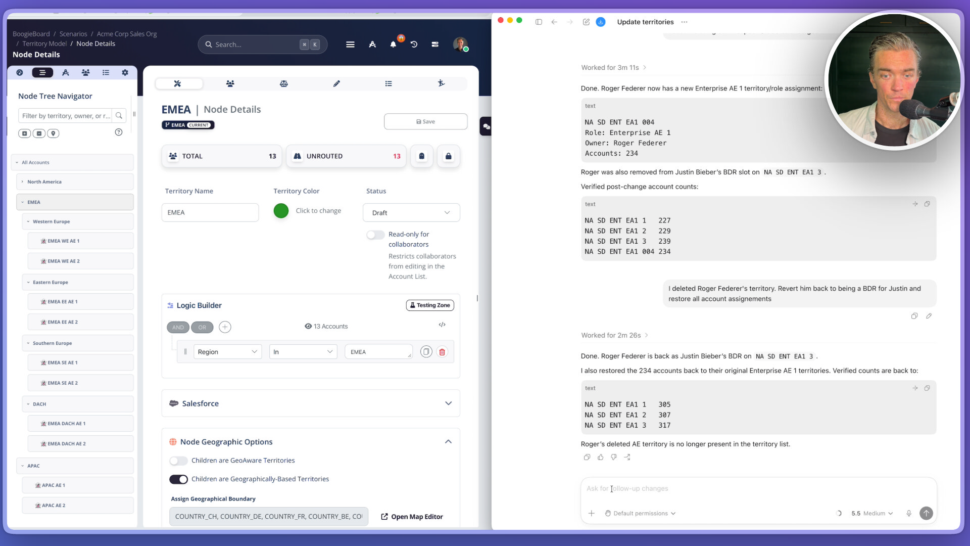 Create a Nordics Territory Node with Codex