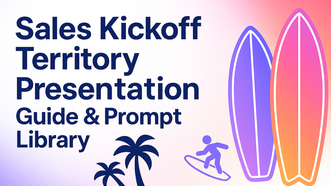 Complete AI-Powered Sales Kickoff Territory Presentation Guide & Prompt Library
